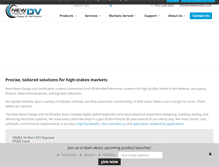 Tablet Screenshot of newwavedv.com